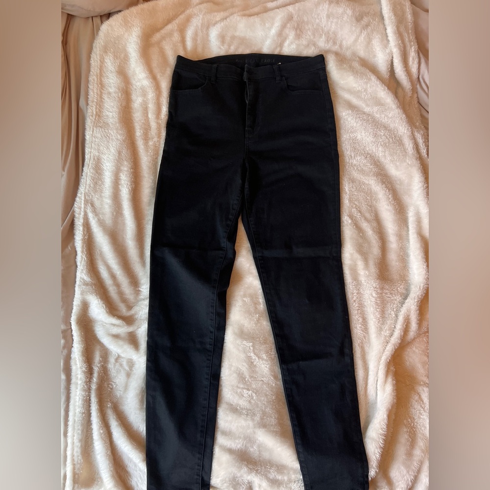 American Eahle Classic Black Women's Jeans 14 XL